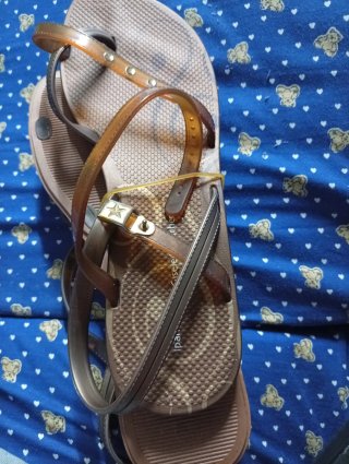 Chanclas Ipanema Mujer Marrón Dorado