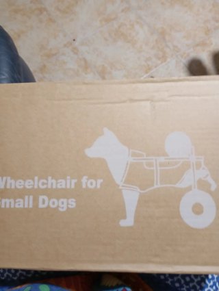 Sedia a rotelle per cani Taglia S