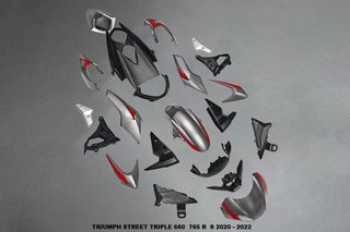 Carenado AVDB TRIUMPH STREET TRIPLE 660 765