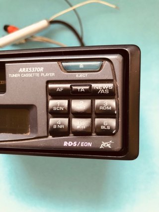 Radio Clarion ARX5370R Tuner Cassette Player