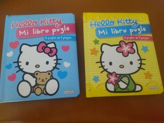 Hello Kitty libro puzzle mediano