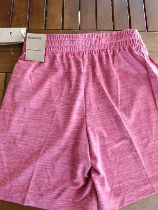 Pantalón corto Nike niña rosa