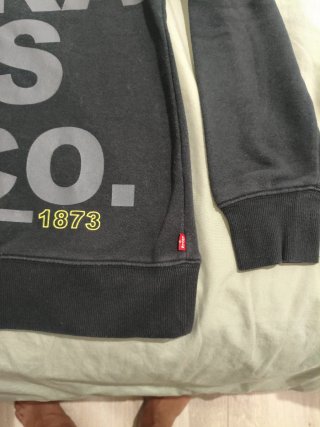 Sudadera Levi's Negra Talla 14