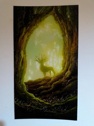 Póster Princesa Mononoke Studio Ghibli