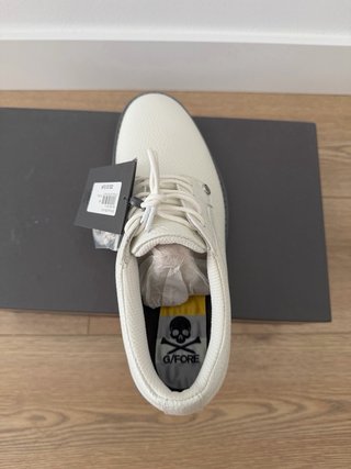 Zapatos de Golf G/FORE Blancos Talla 41 Nuevos