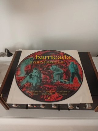 Vinilo Barricada Insolencia Picture Disc