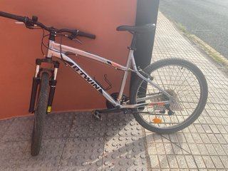 Bicicleta MTB B'TWIN Plata