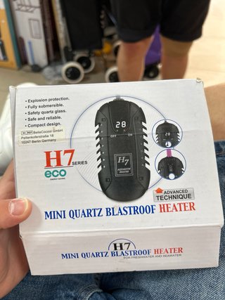 Calentador Acuario H7 50W Digital Eco