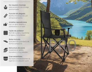 Set sillas plegables