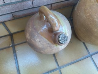 Juego  Vasijas y Botijo Barro Antiguos
