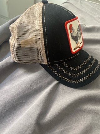 Gorra Goorin Bros Gallo Negra y Beige