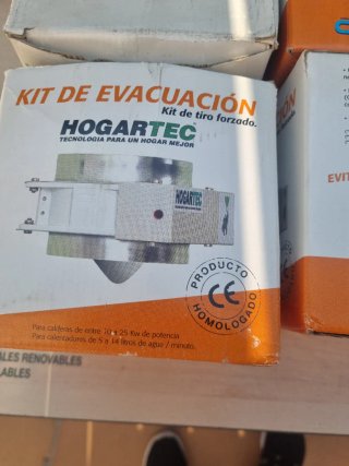 Kit Evacuación Humos HOGARTEC Calderas