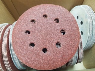 100 Discos Lija SPTA 125mm P80