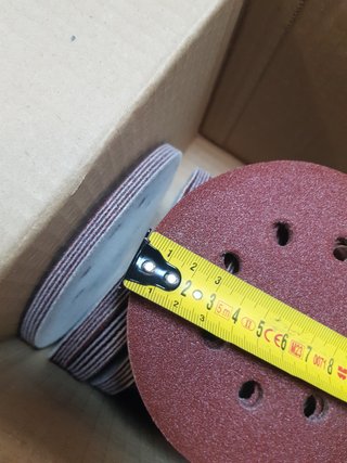 100 Discos Lija SPTA 125mm P80