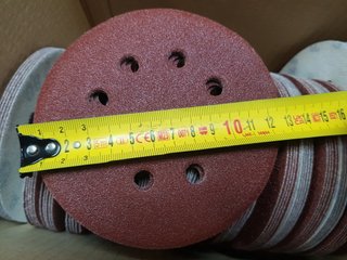 100 Discos Lija SPTA 125mm P80