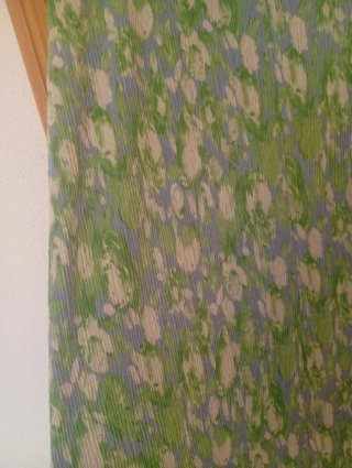 Vestido Mango verde estampado