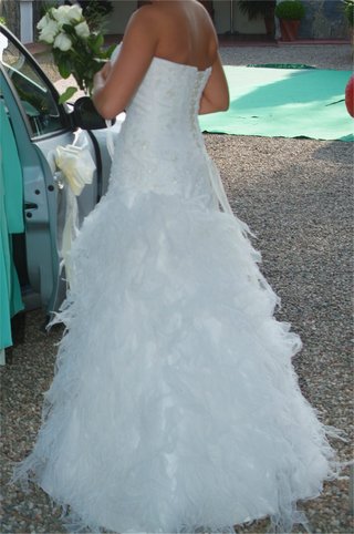 Vestido de Novia palabra de honor