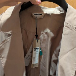 Gabardina Noisy May oversize