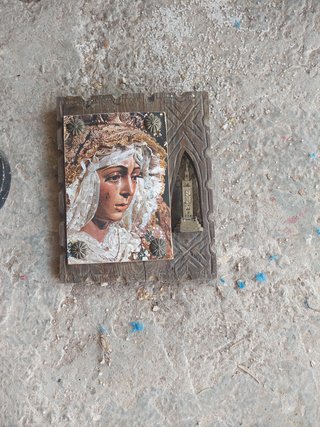 Cuadro antiguo religioso