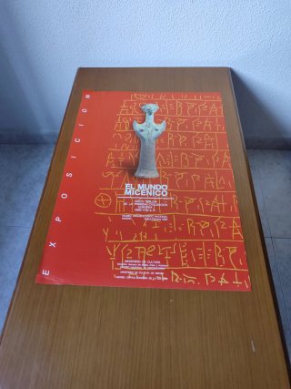 Cartel El Mundo Micénico 1992