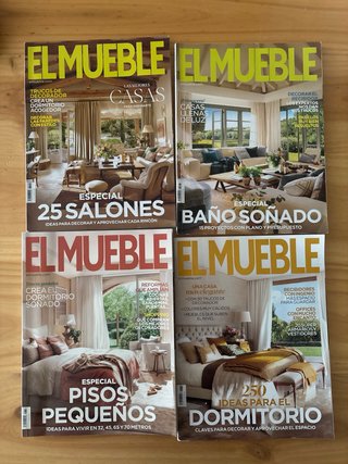 Revistas el mueble variadas