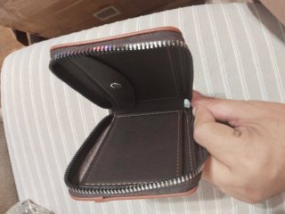 Portafogli con cerniera