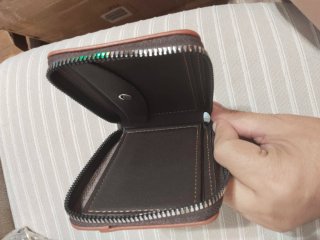 Portafogli con cerniera
