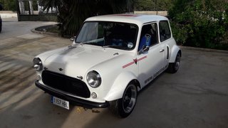 Coche mini zcars, matriculado motor hayabusa