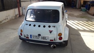 Coche mini zcars, matriculado motor hayabusa