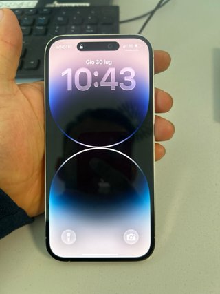 iPhone 14 Pro 256GB Bianco Batteria Nuova
