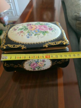 Jarrón + caja Porcelana Limognes