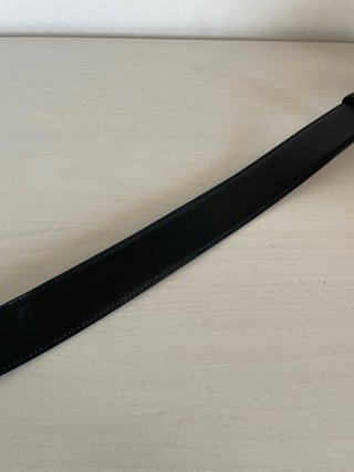Cintura Gucci con fibbia GG argento