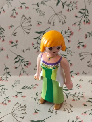 Playmobil Mujer Vestido Verde
