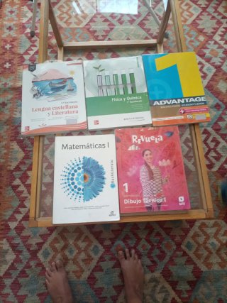 Libros 1 bachillerato del IES PEDRO MERCEDES. CUEN