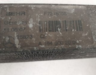 Radiador mercedes-benz a1645002000 clase r 361535