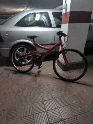 Bicicleta Montaña Naranja BTWIN