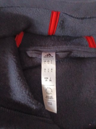 Sudadera Adidas azules roja y blanca L