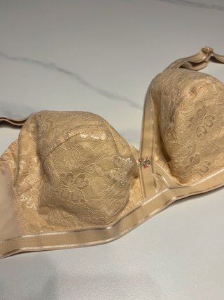 Reggiseno pizzo beige 6B