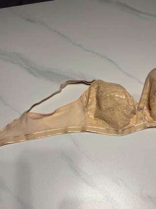 Reggiseno pizzo beige 6B