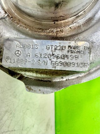 A6120960499 Turbo Mercedes CLK 270CDi