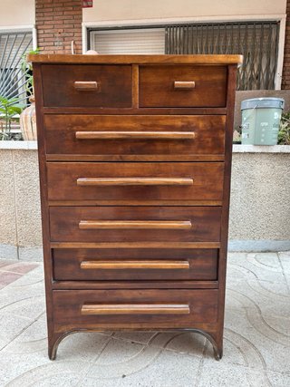 Cómoda madera estilo colonial
