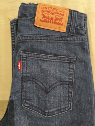 Jeans Levi's niño talla 14 azul
