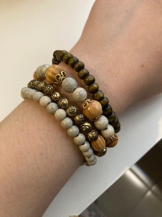 Set di 4 Braccialetti Gioielleria alla Moda