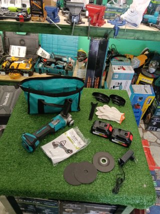 Smerigliatrice angolare 48V con doppia batteria