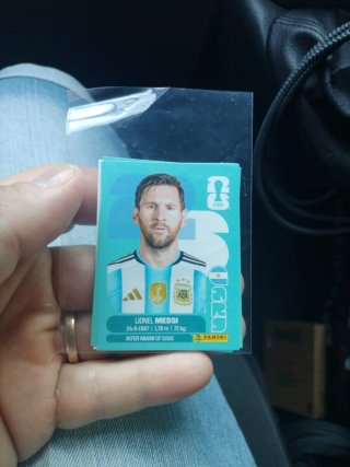 Cromo Lionel Messi mundial 2026