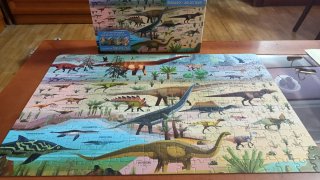 Puzzle Dinosaurios Usborne 300 Piezas
