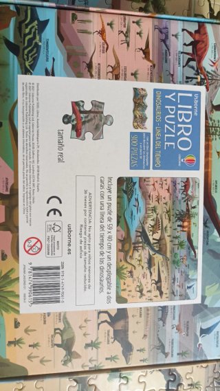 Puzzle Dinosaurios Usborne 300 Piezas