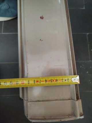Toldo fachada espasol beige/gris