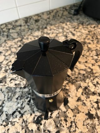 Cafetera Italiana Orbegozo Negra