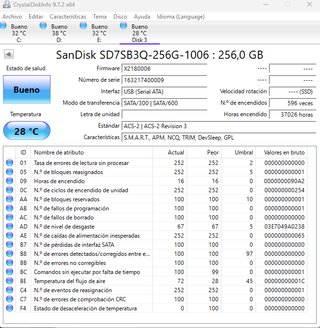 Discos duros SSD Sata 256GB 2,5"